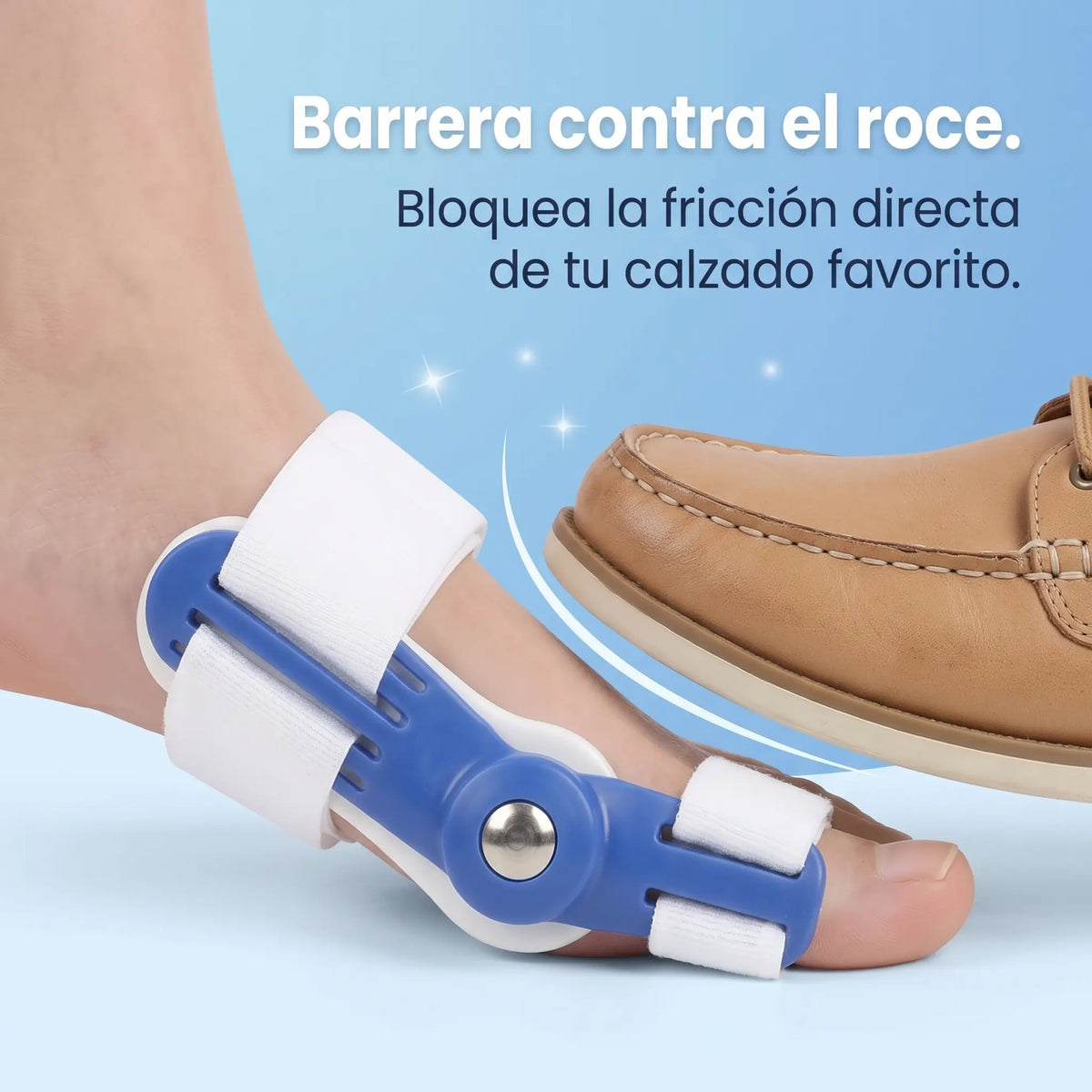 Corrector ortopédico ajustable - Camina con menos presión en el juanete